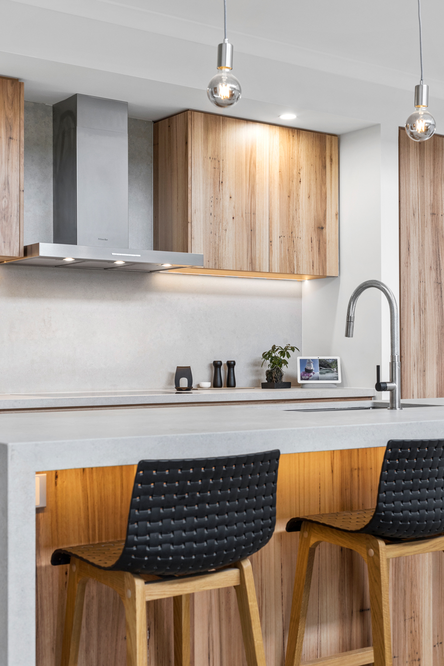 Stone benchtop in a geelong kitchen